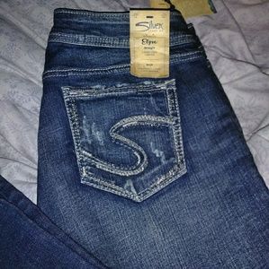 Silver jeans